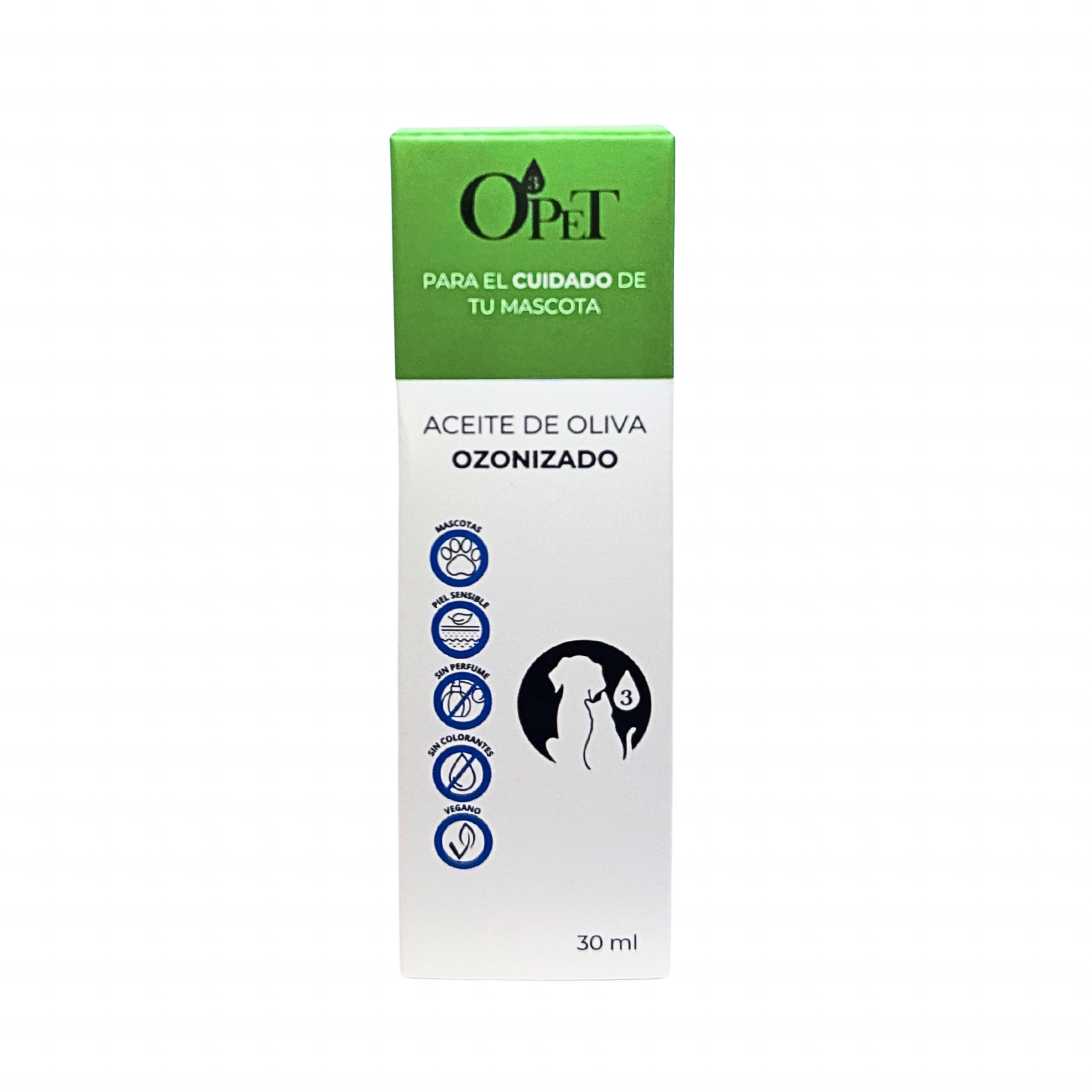 Aceite Ozonizado Mascotas 800IP - Tratamiento Intensivo