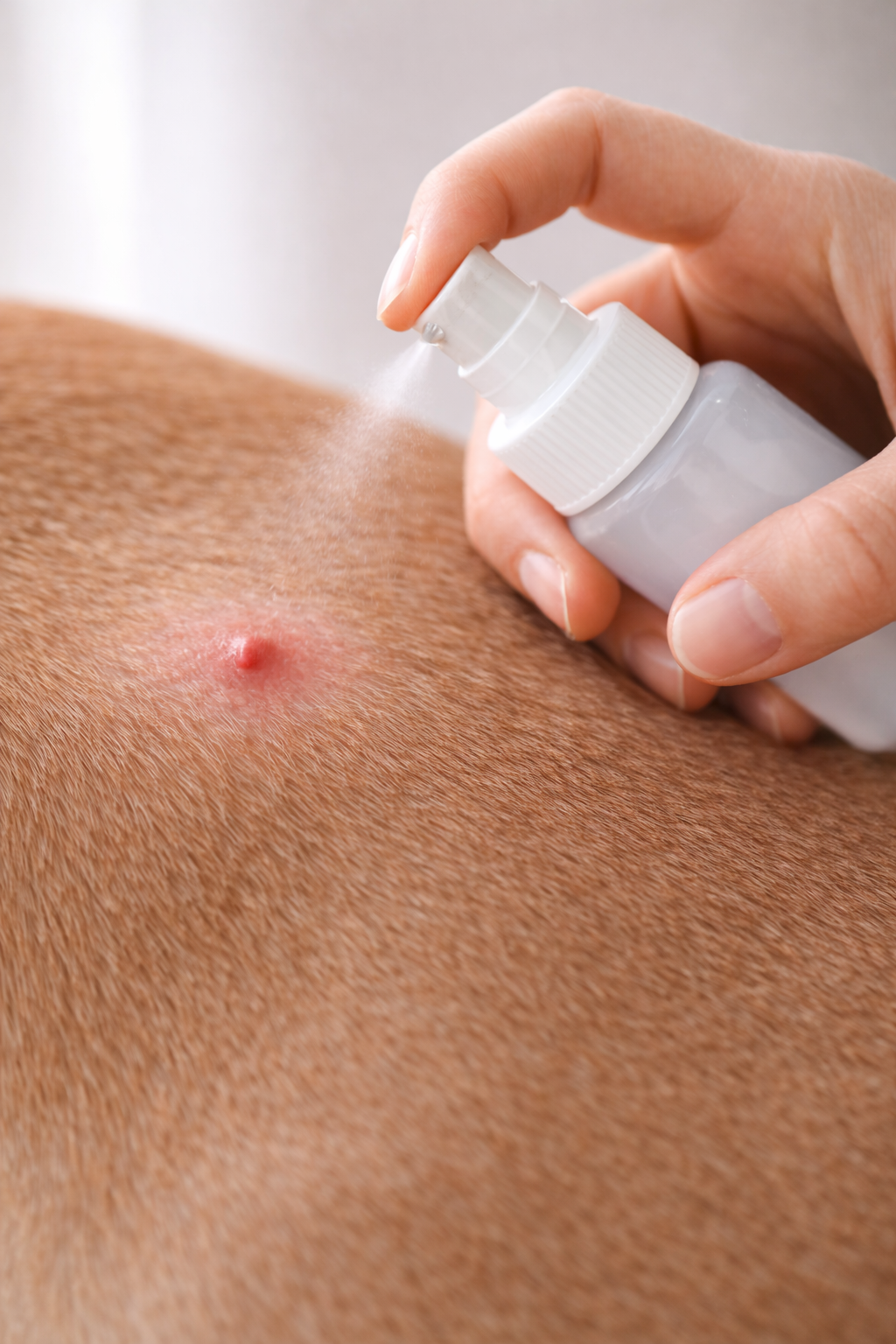 aplicación aceite ozonizado picaduras mascotas protocolo